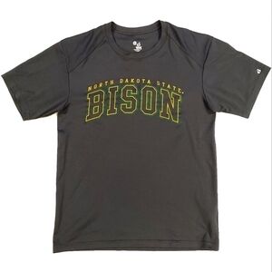 BADGER Sport NDSU Bison Gray T-shirt